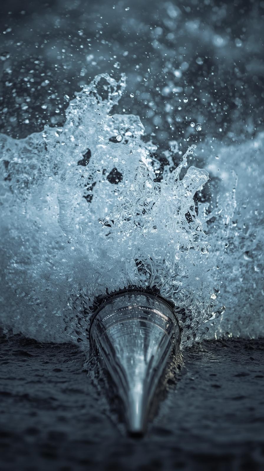 Canoe Sprint Bow Splash