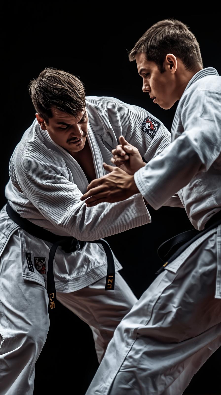 Judo Ippon Shoulder Throw