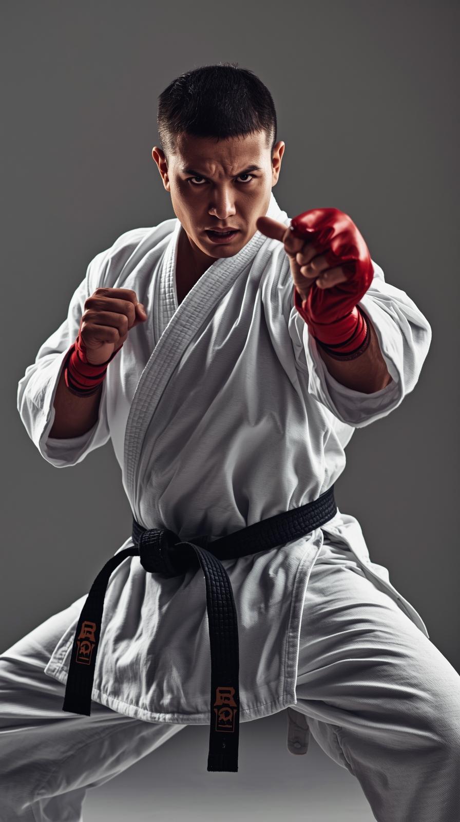 Karate Kumite Stance