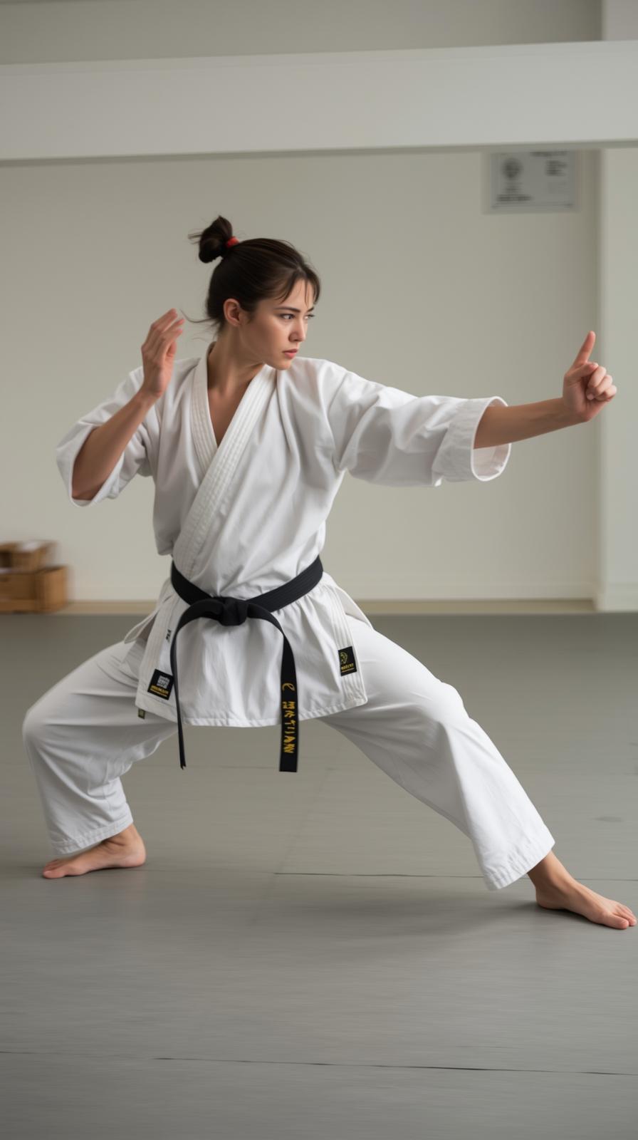 Karate Kumite Stance