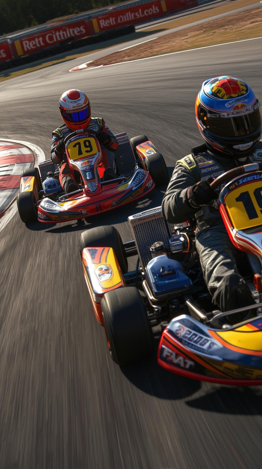 Karting Hairpin Overtake