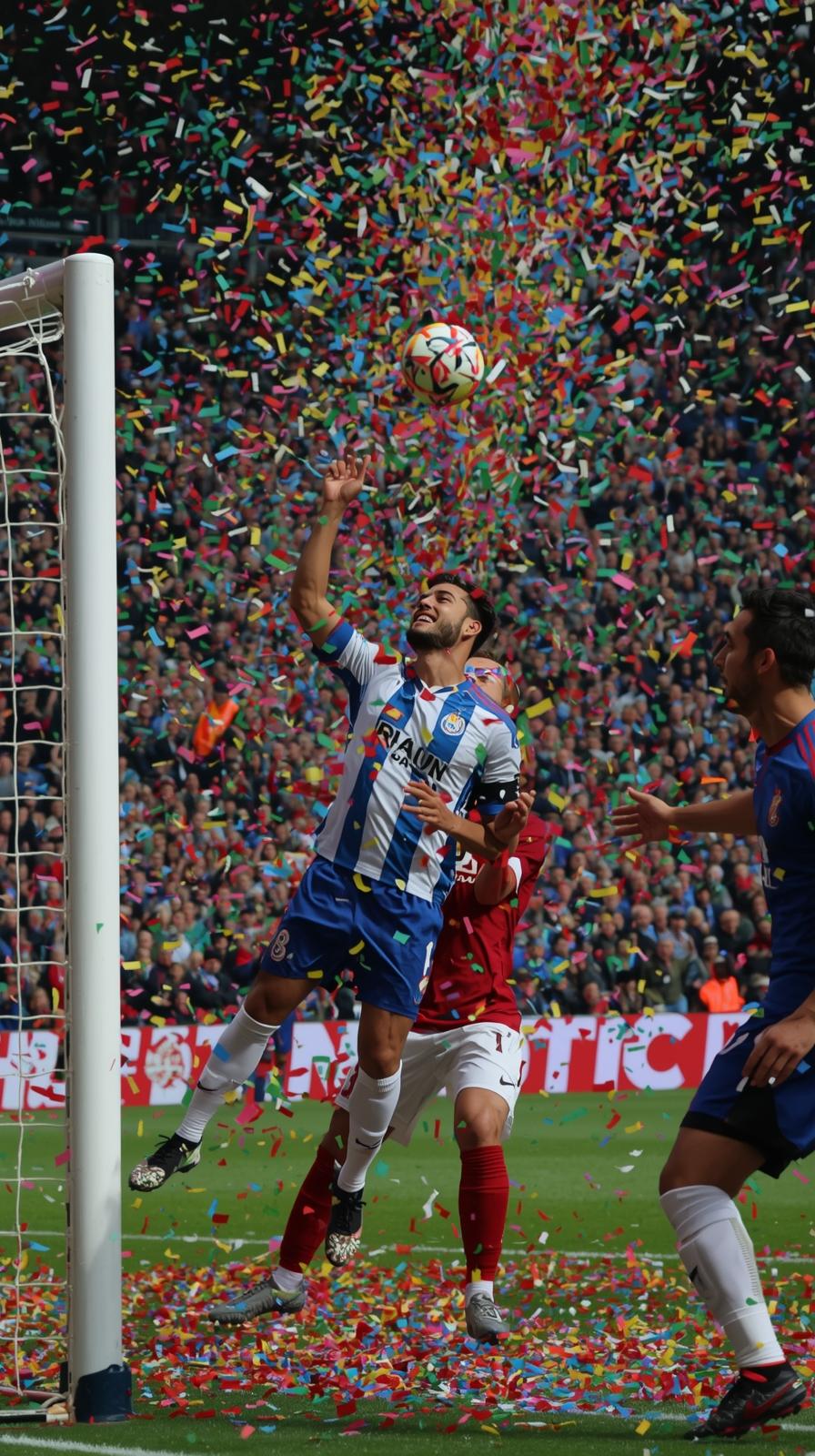 Corner Kick Confetti Burst