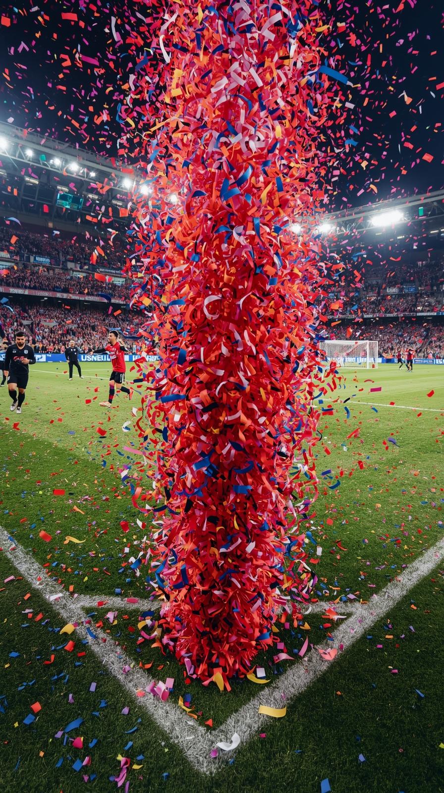 Corner Kick Confetti Burst