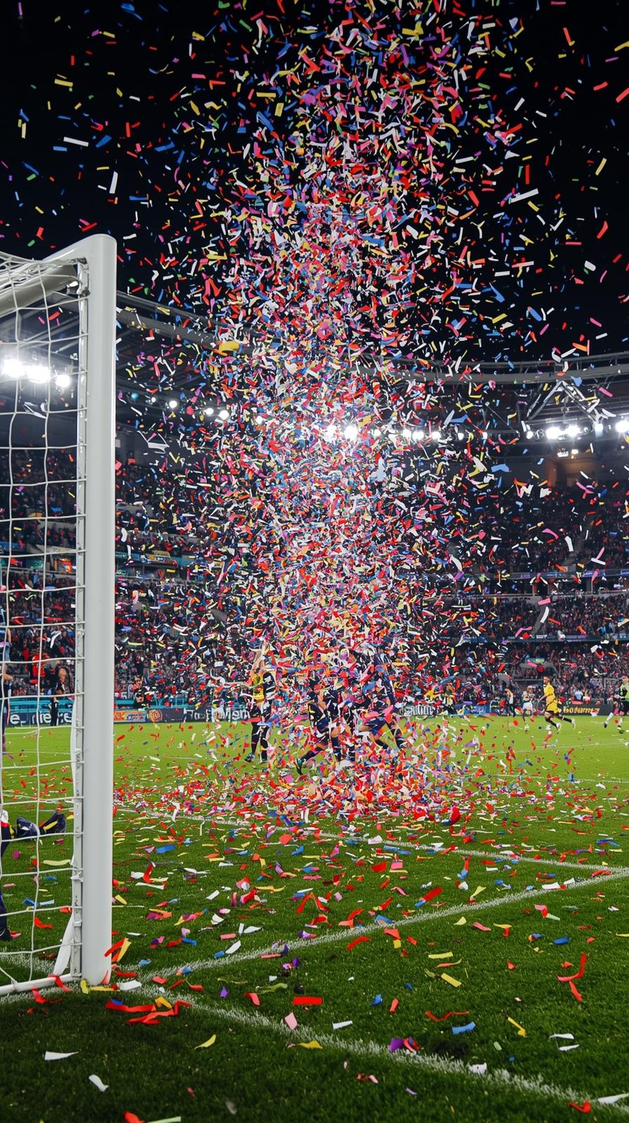Corner Kick Confetti Burst