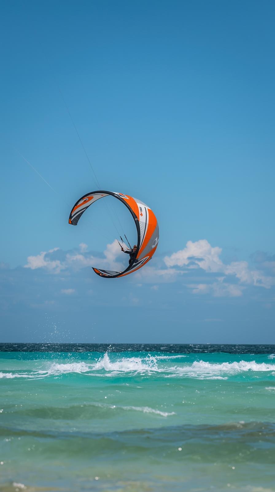 Kitesurf Jump Kite Loop