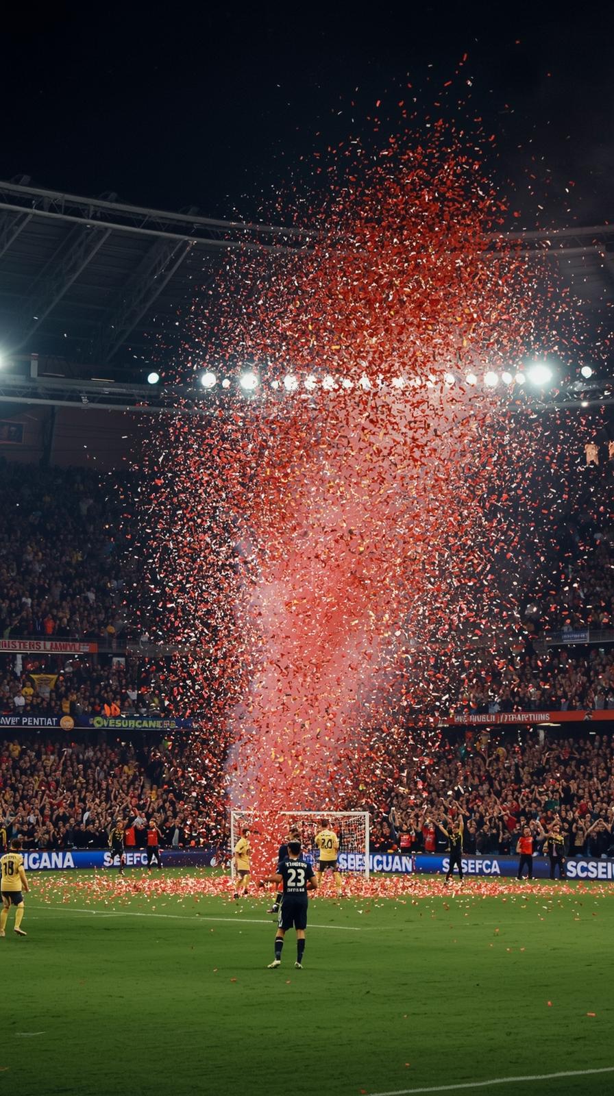 Corner Kick Confetti Burst