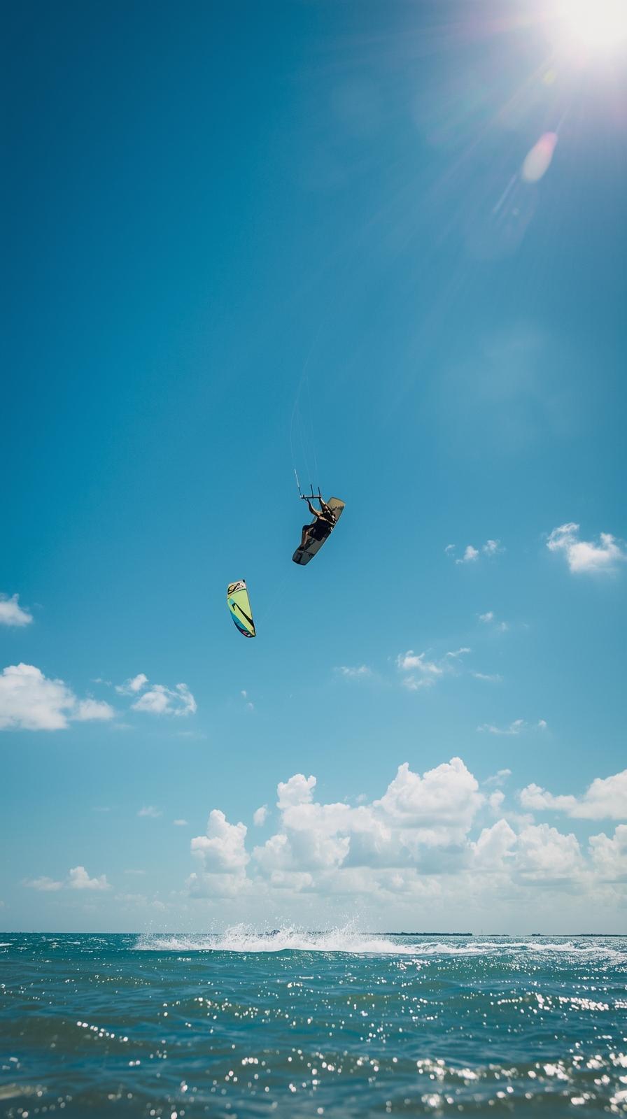 Kitesurf Jump Kite Loop
