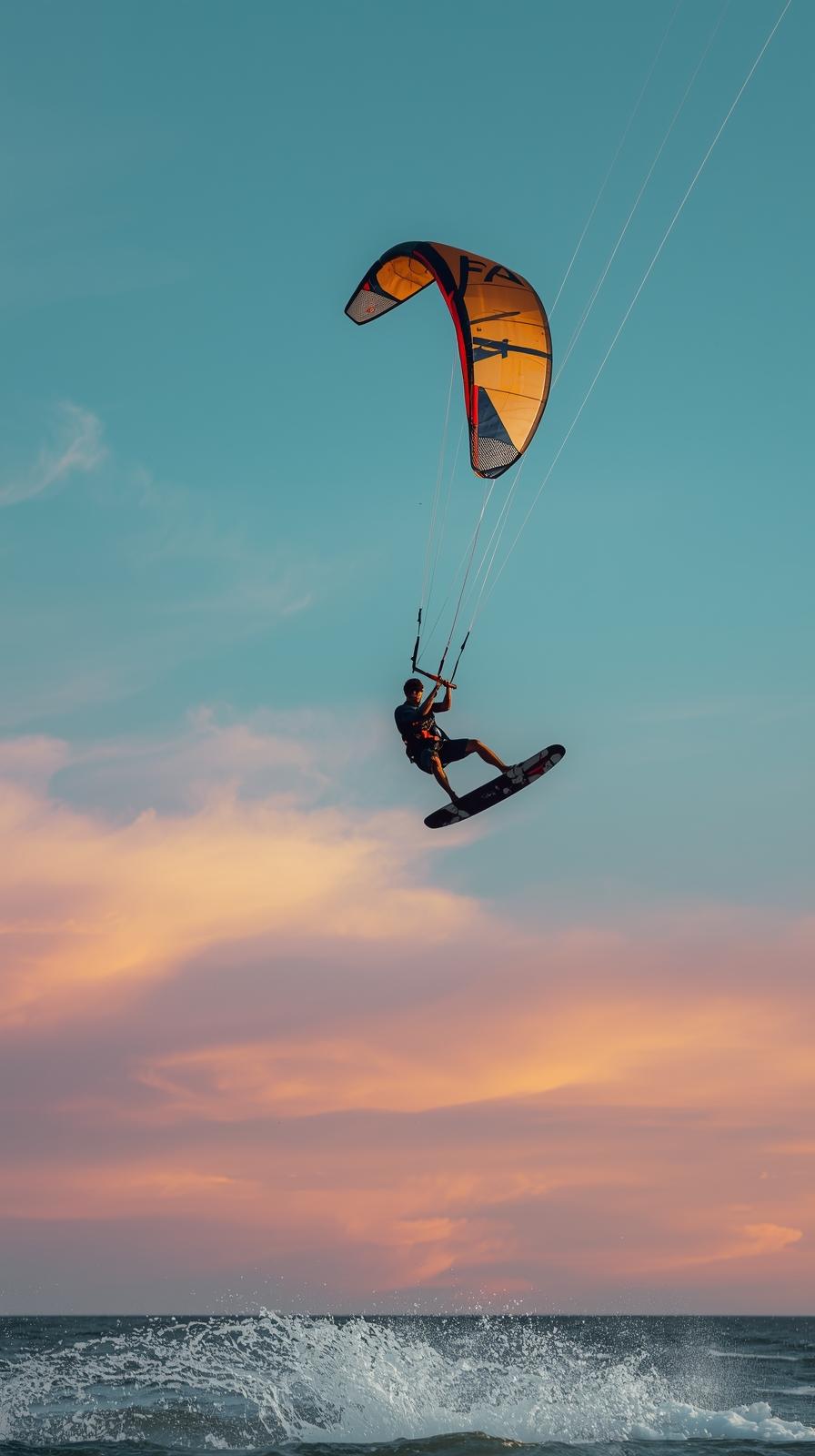 Kitesurf Jump Kite Loop