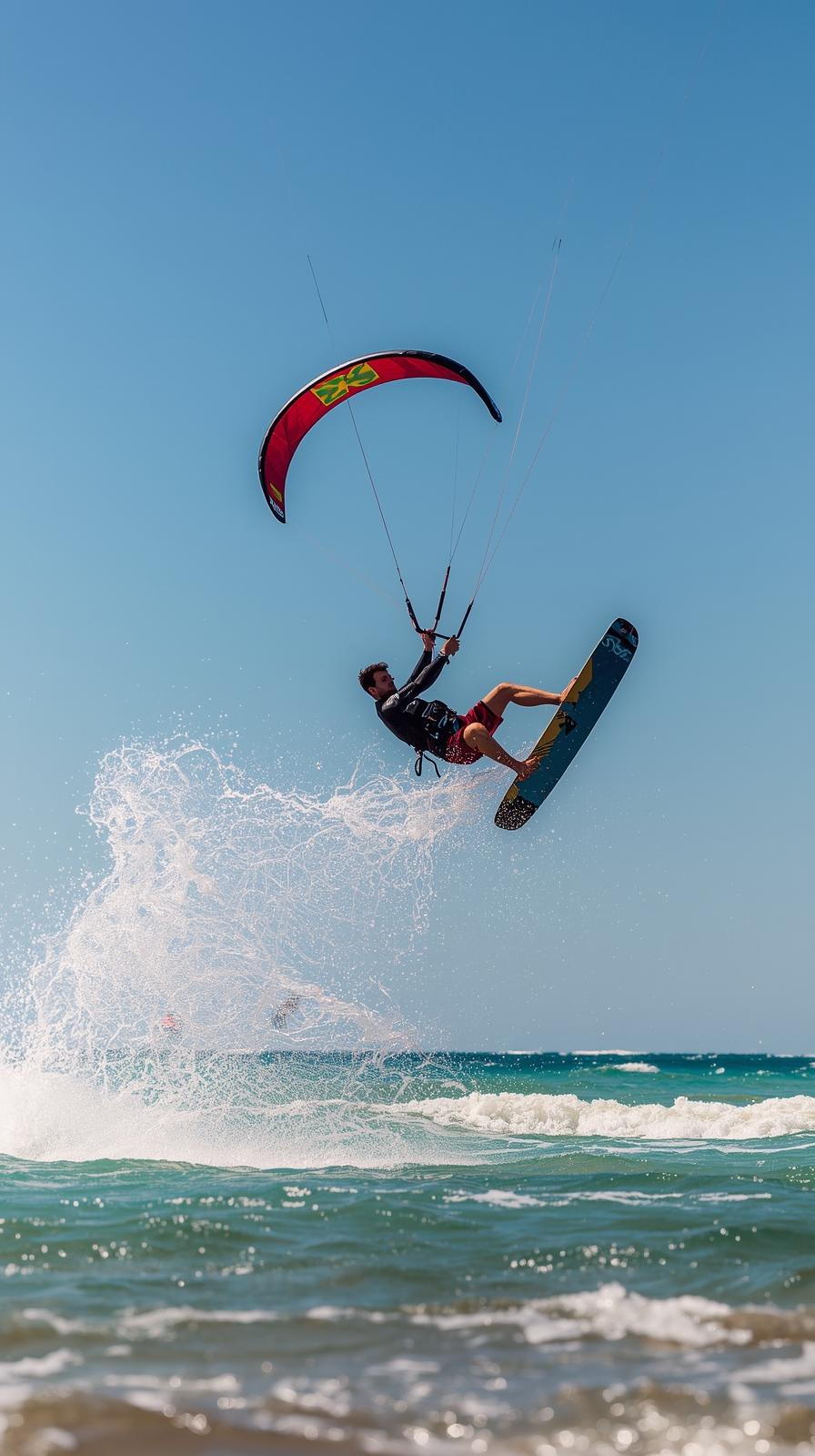 Kitesurf Jump Kite Loop