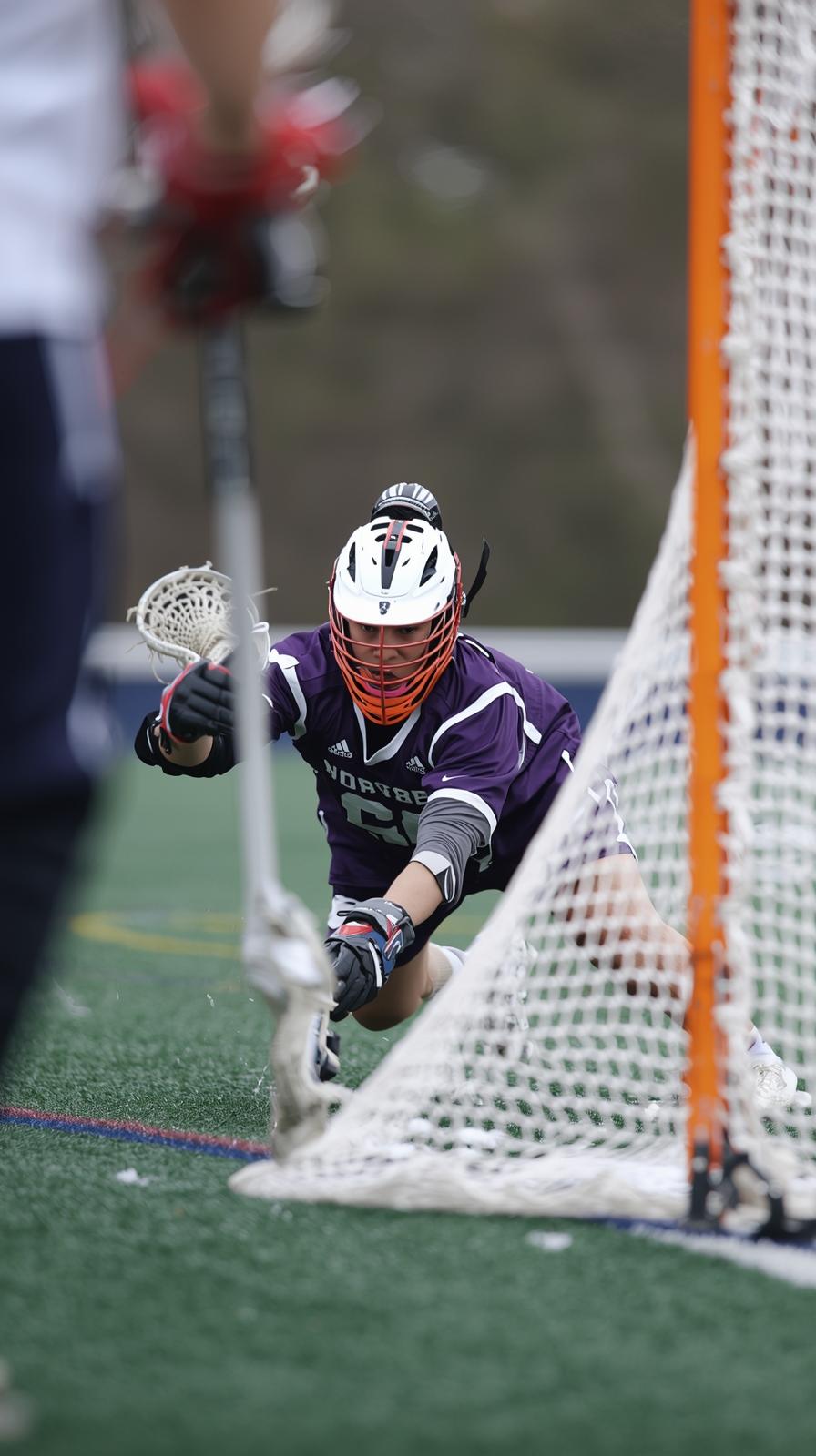 Lacrosse Crease Dive Finish