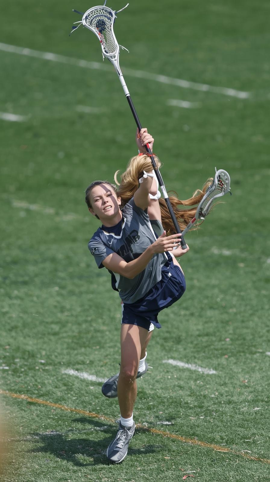 Lacrosse Crease Dive Finish