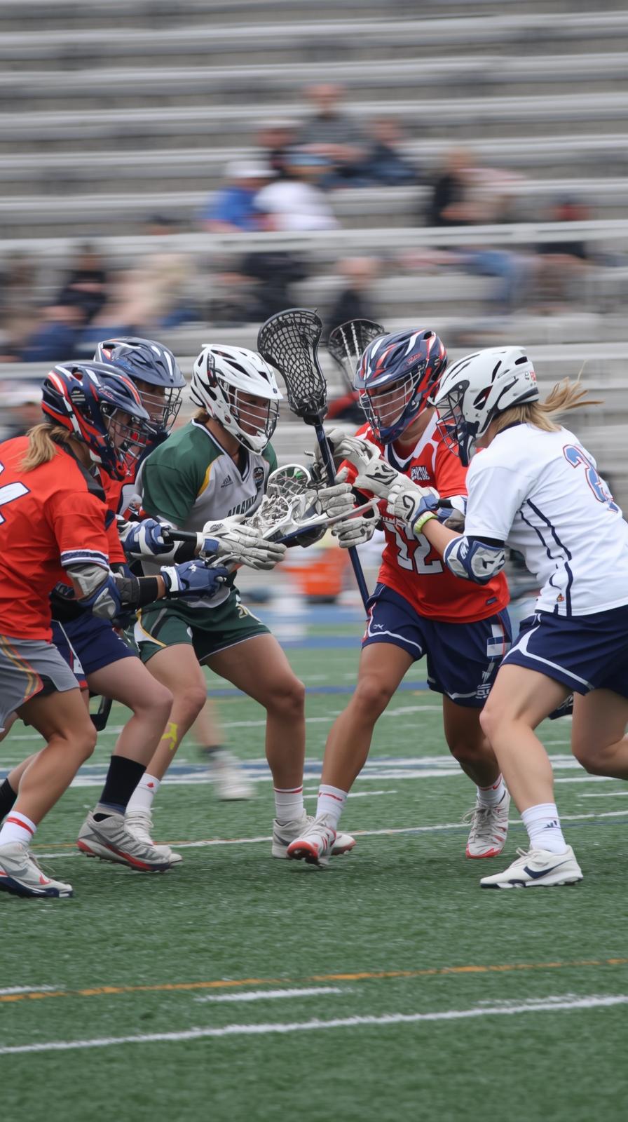 Lacrosse Face Off Clash