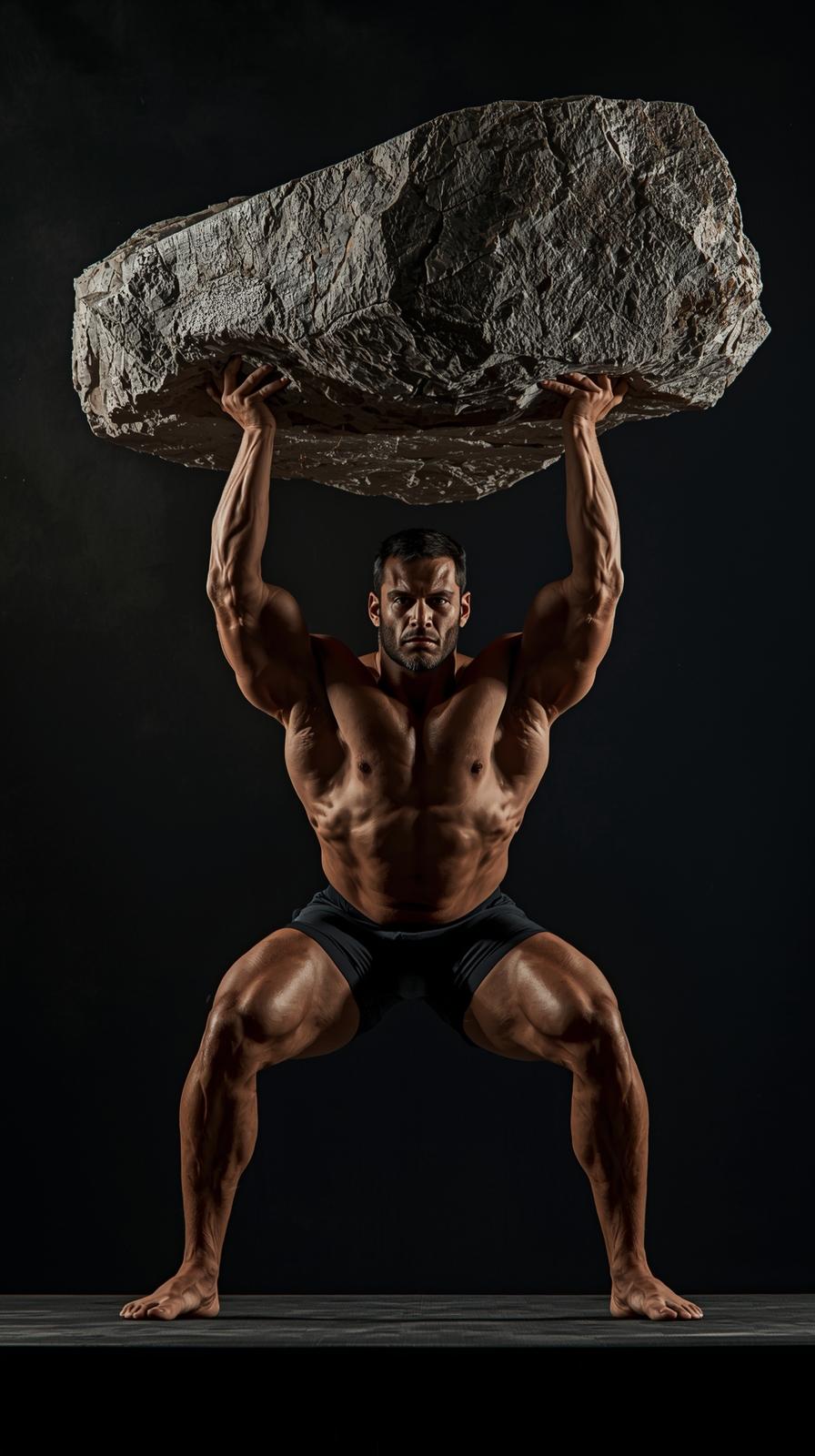 Strongman Atlas Stone Load