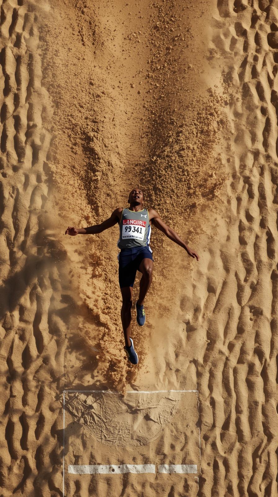 Long Jump Sand SprHigh Jump Fosbury Archay