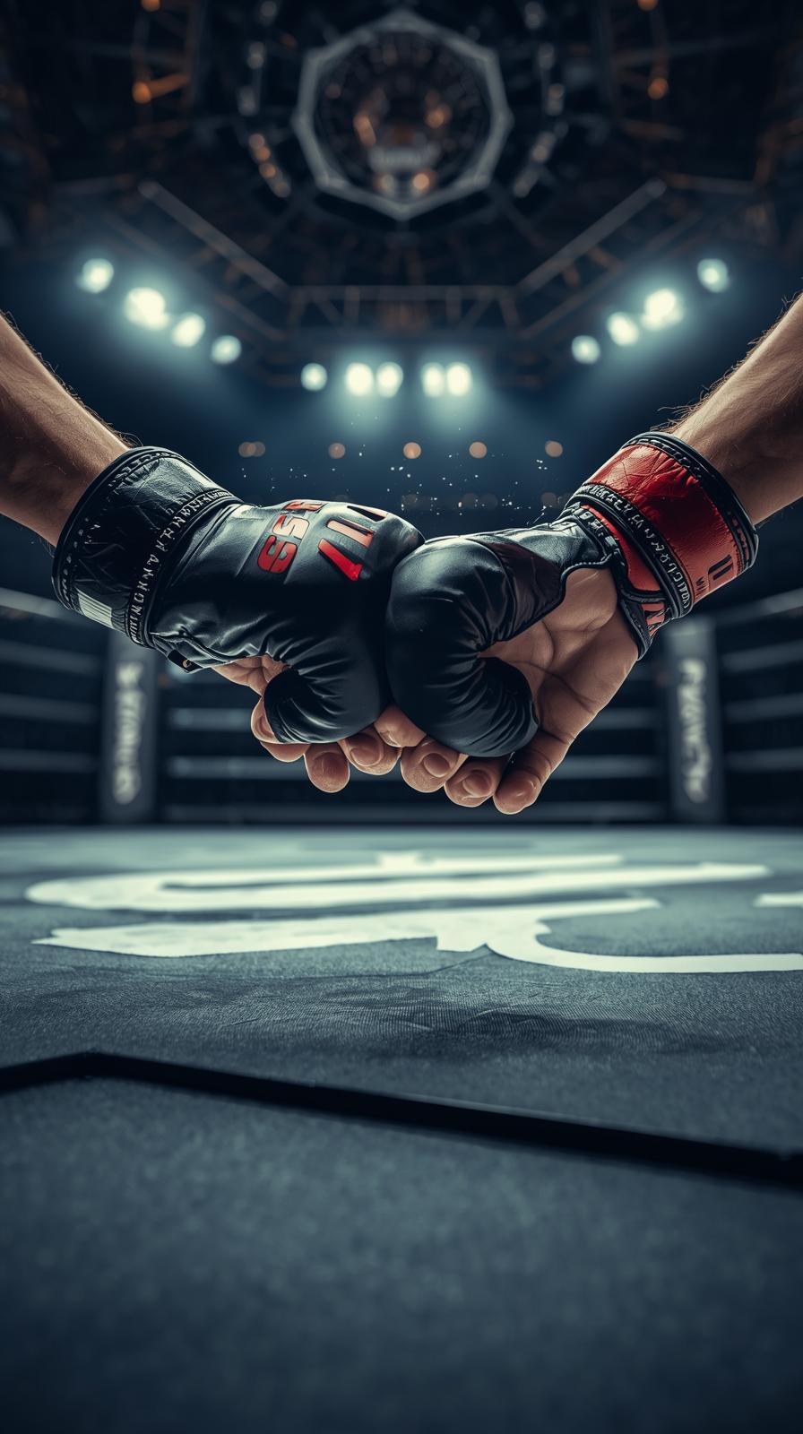 MMA Glove Touch In Octagon