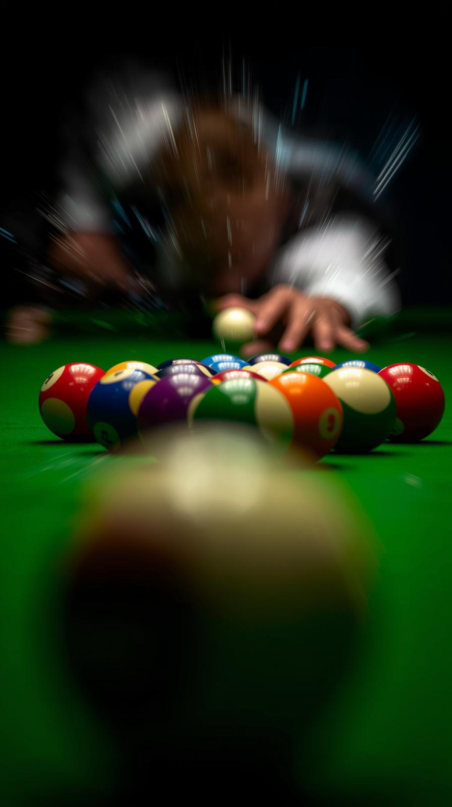 Darts Double Top WiSnooker Break Off Scattern