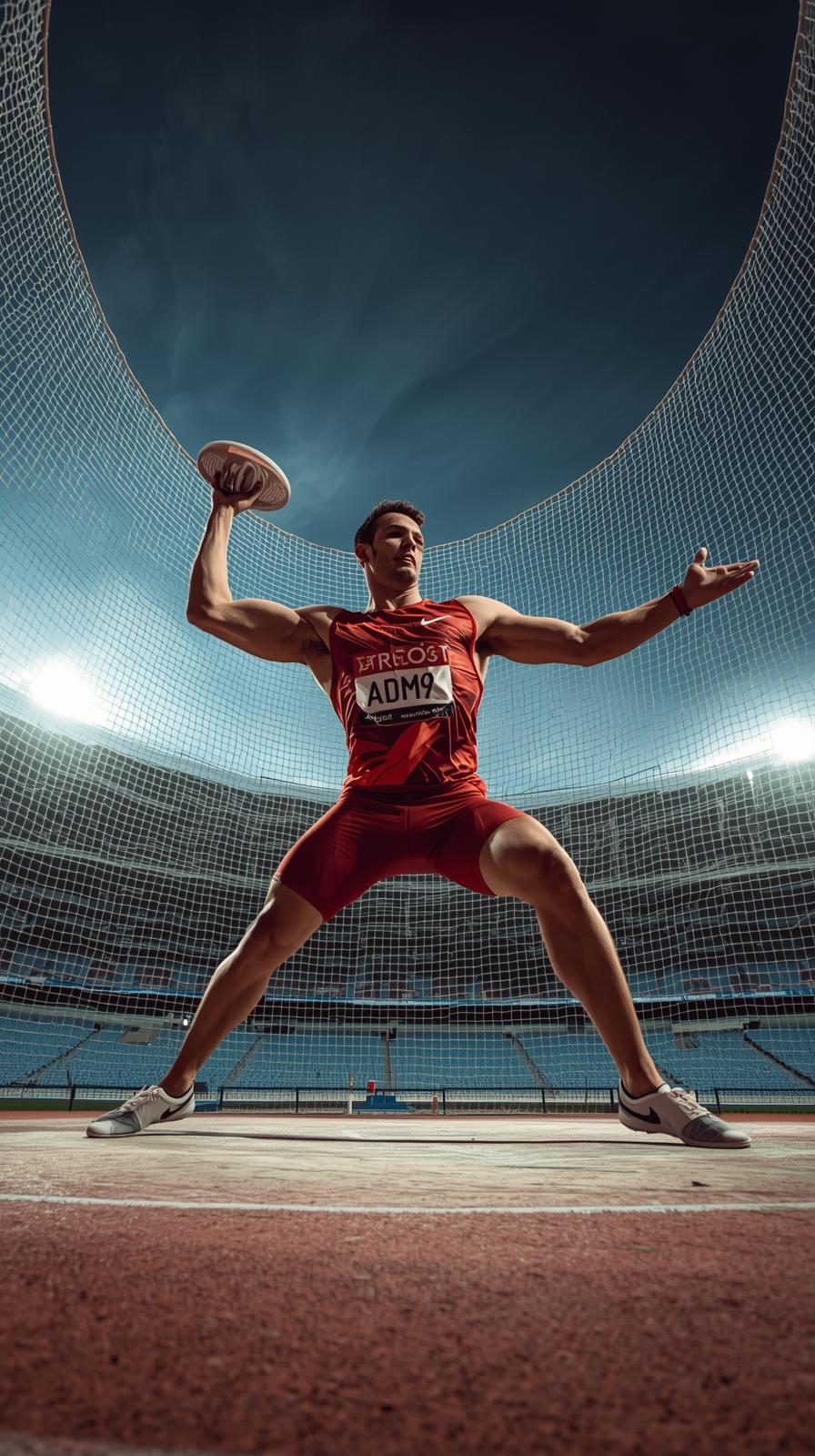 Discus Spin Release