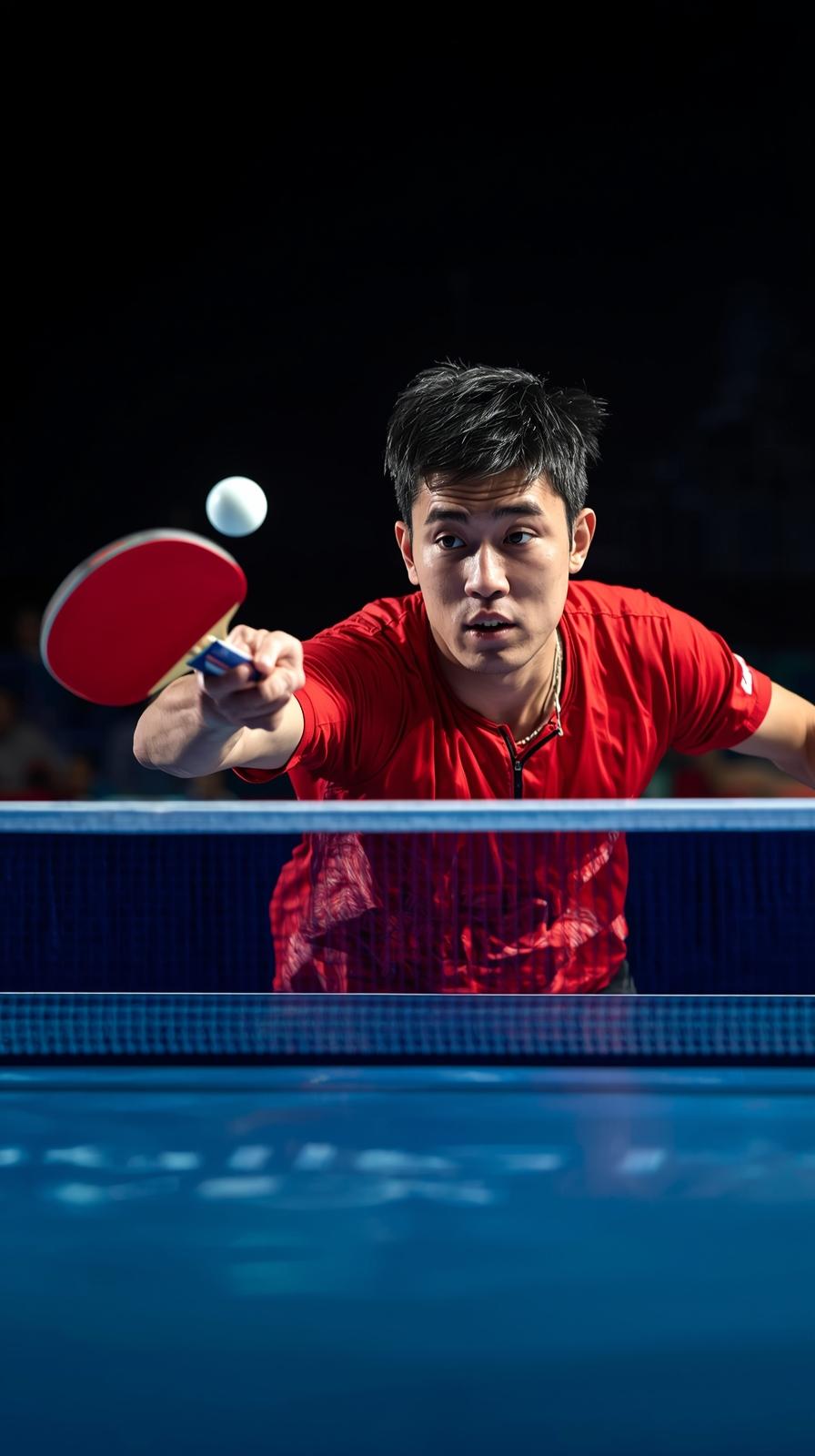 Table Tennis Forehand Loop