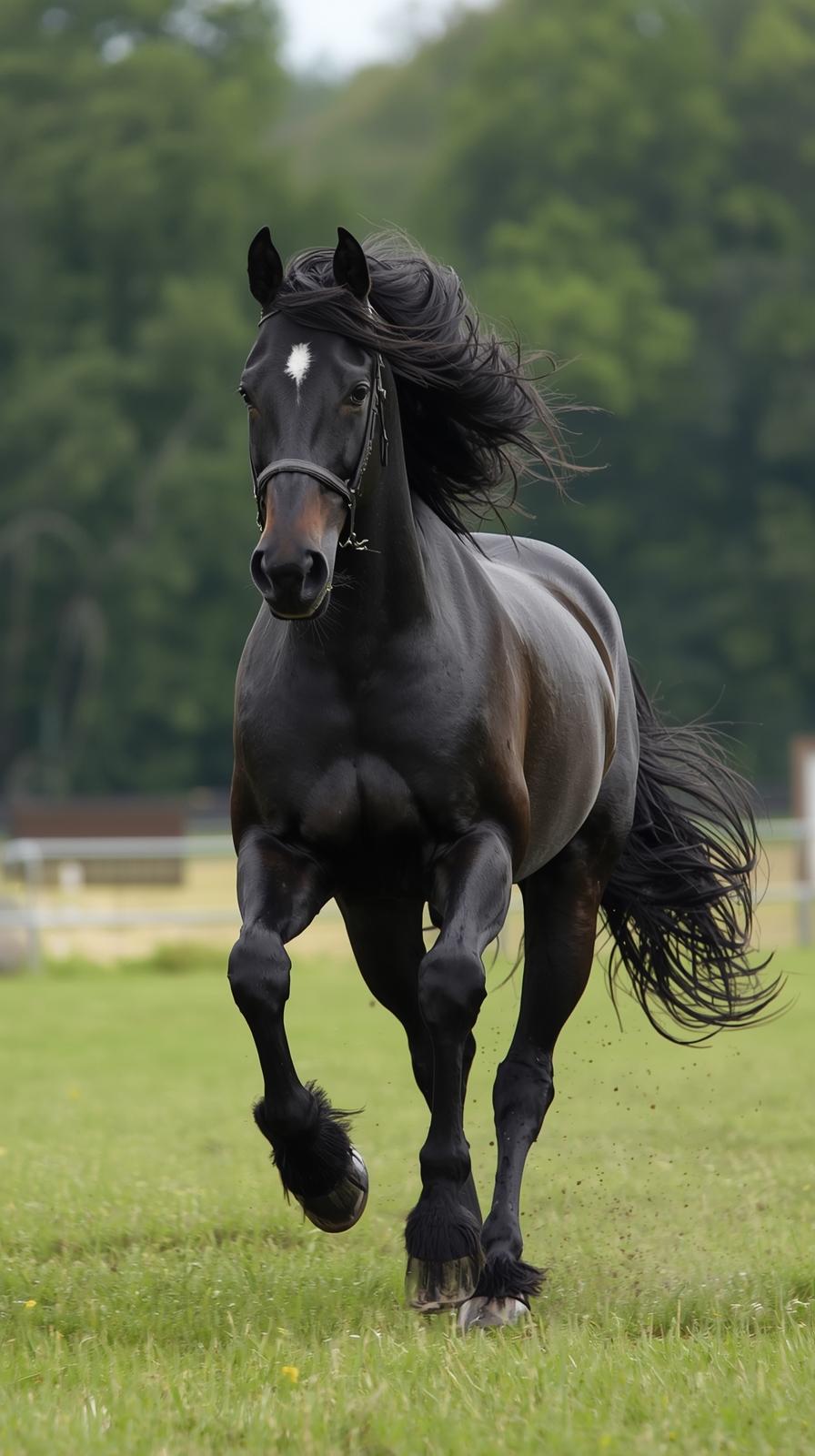 Dressage Extended Trot