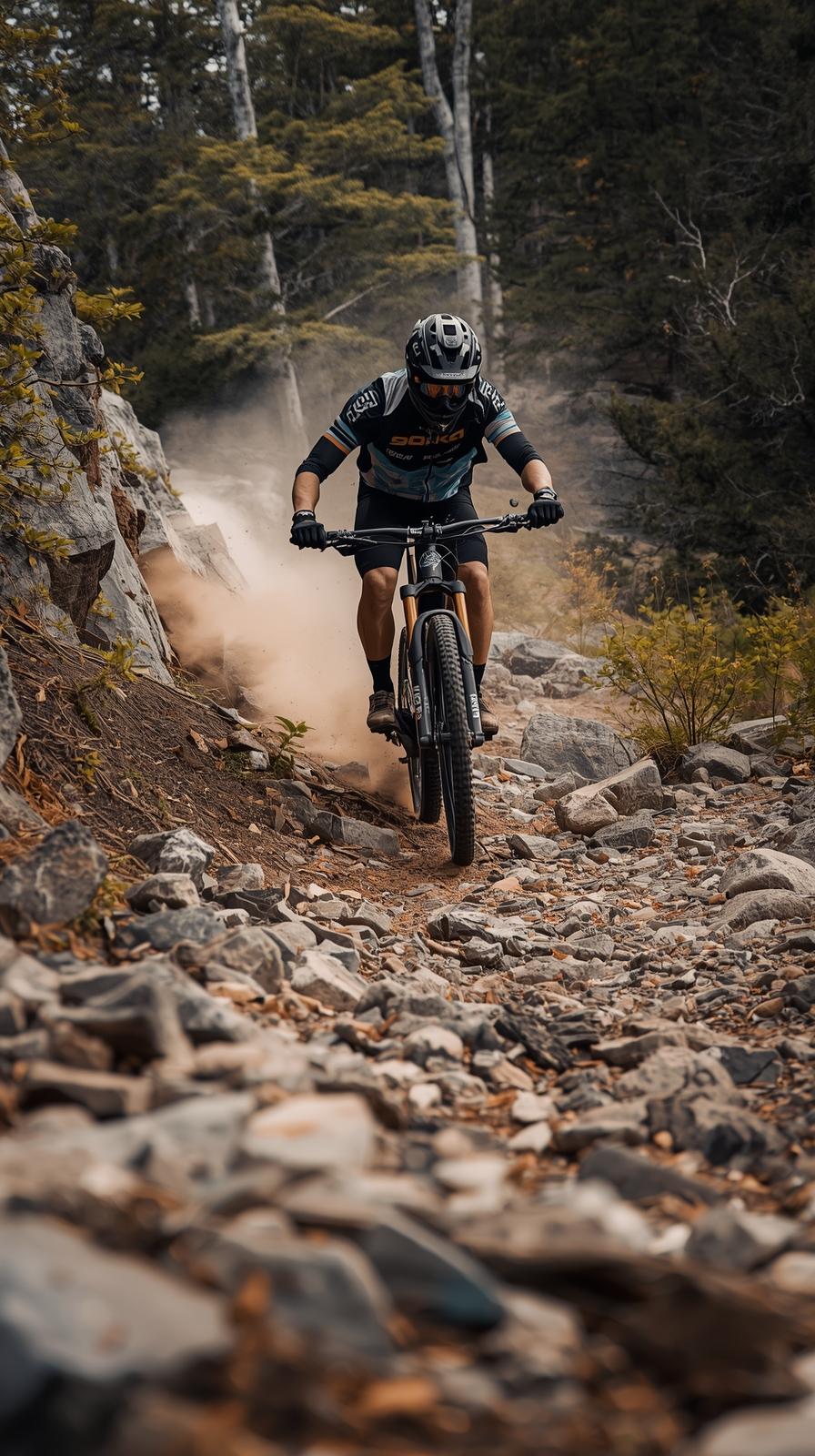 Mountain Bike Rock Garden Line