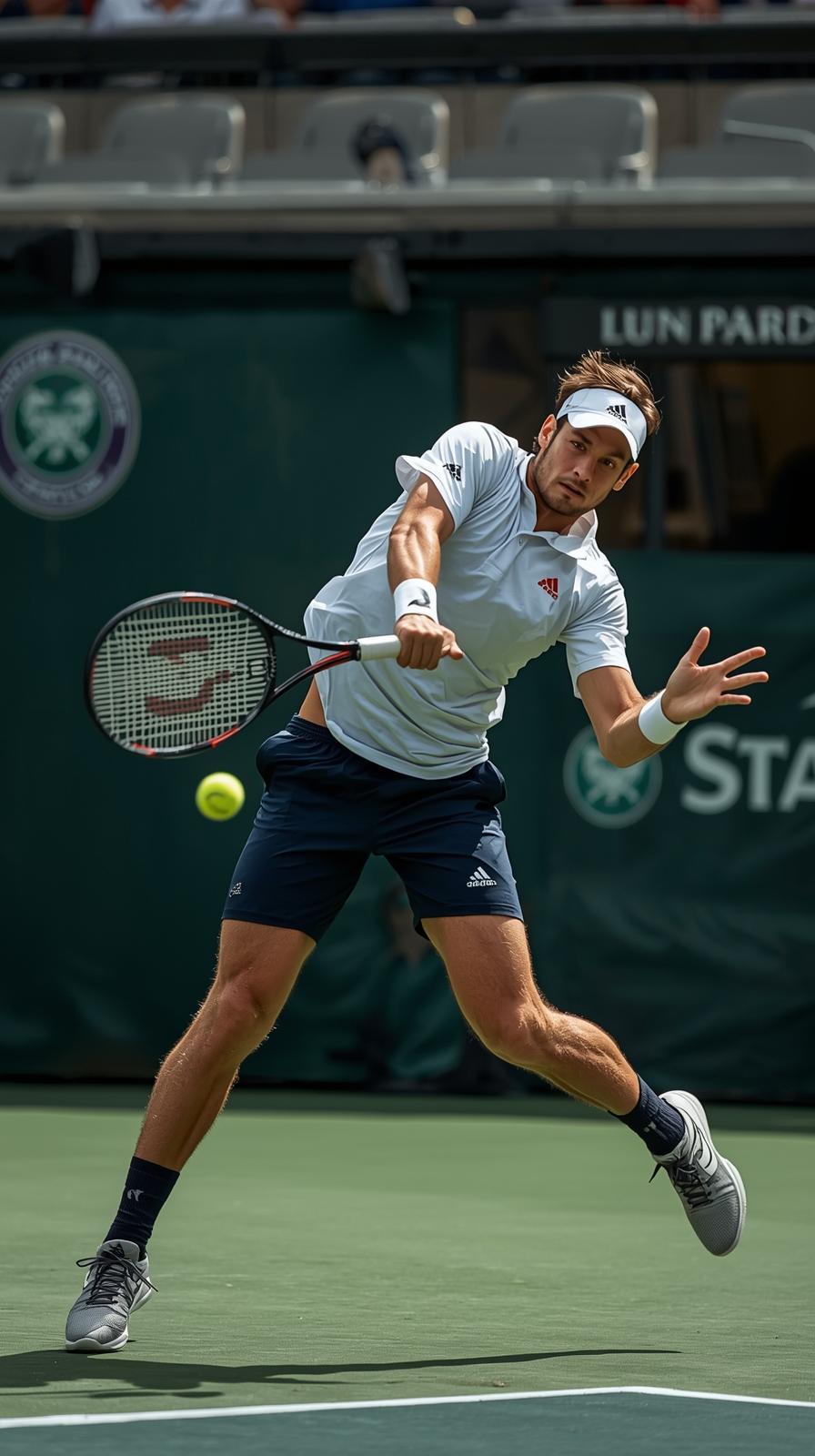 Tennis Ace Serve Motion