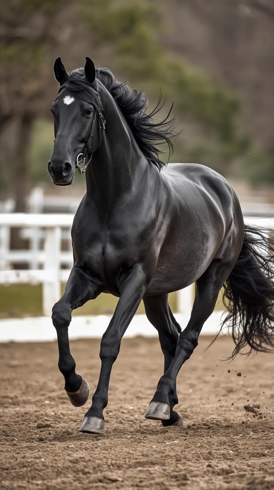 Dressage Extended Trot