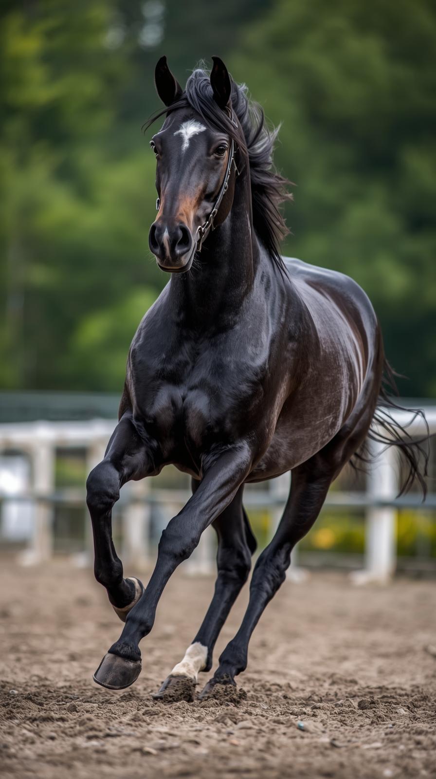 Dressage Extended Trot