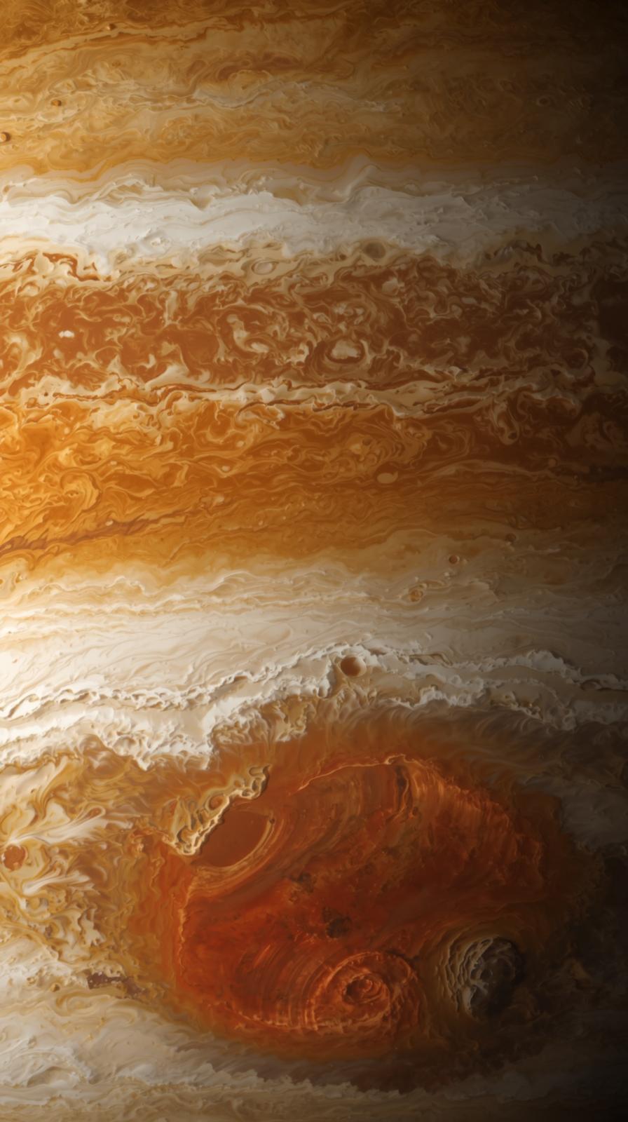 Jupiter Great Red Spot Close