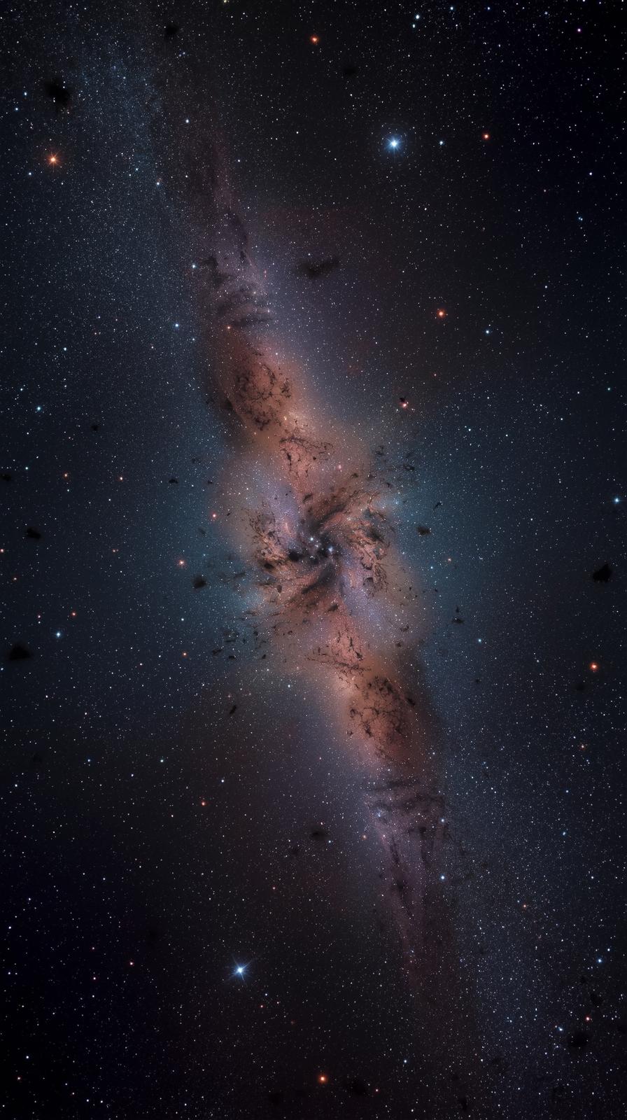 Deep Field Galaxies Speckled