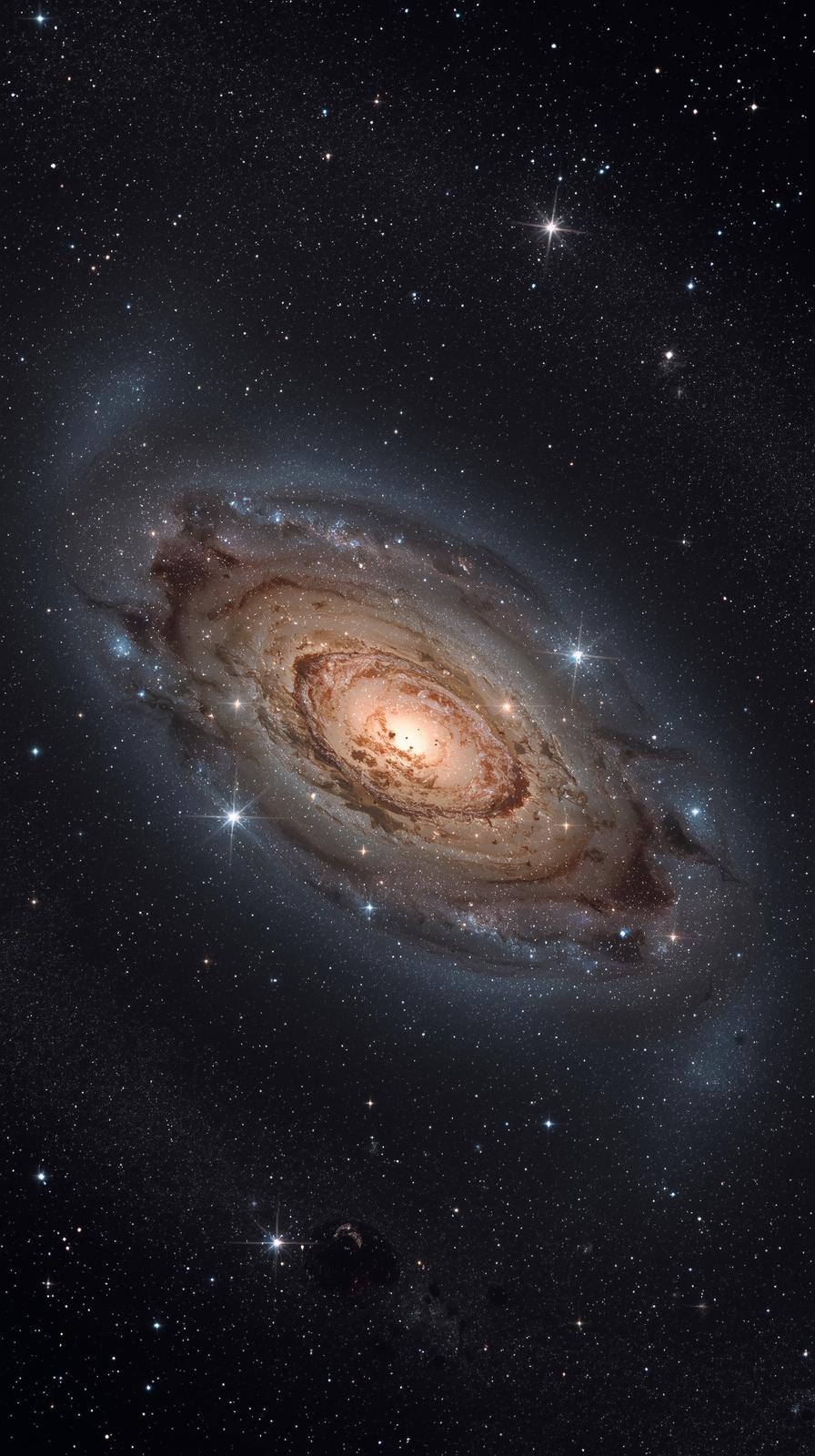 Triangulum GalaxyWhirlpool Galaxy Tidal Bridge Wid