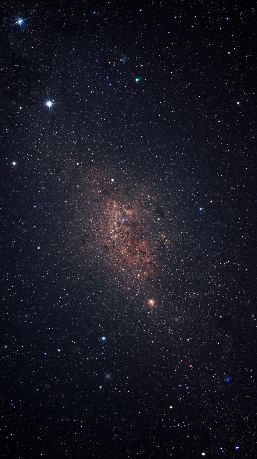 Deep Field Galaxies Speckled