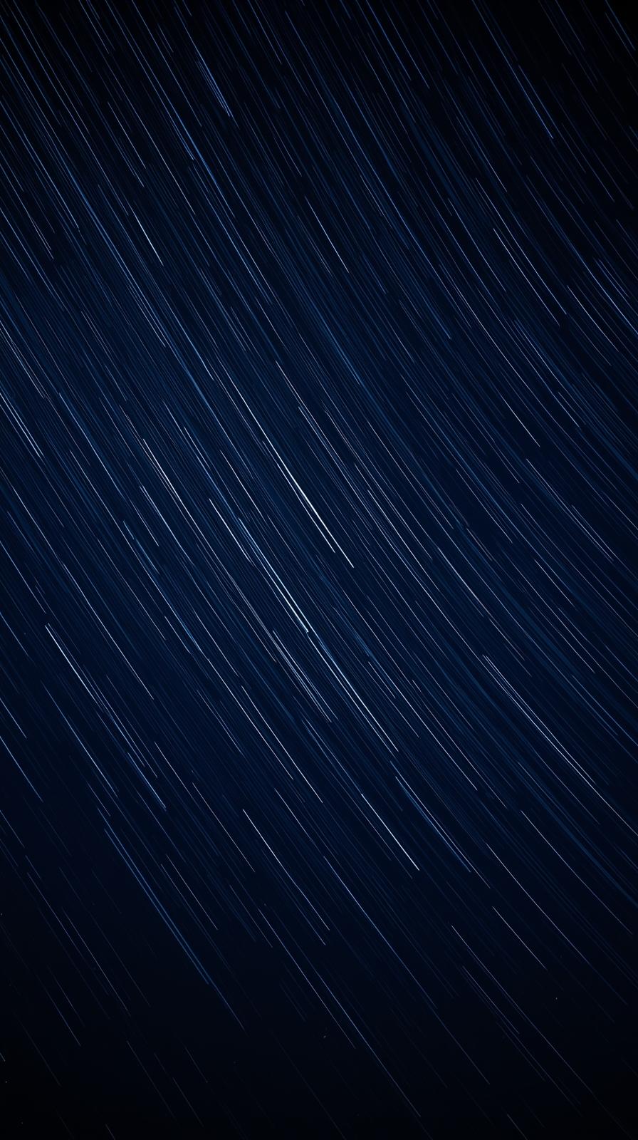 Long Exposure Star Trails Circle