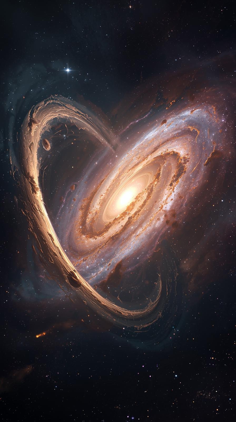 Ring Galaxy Collision Shock