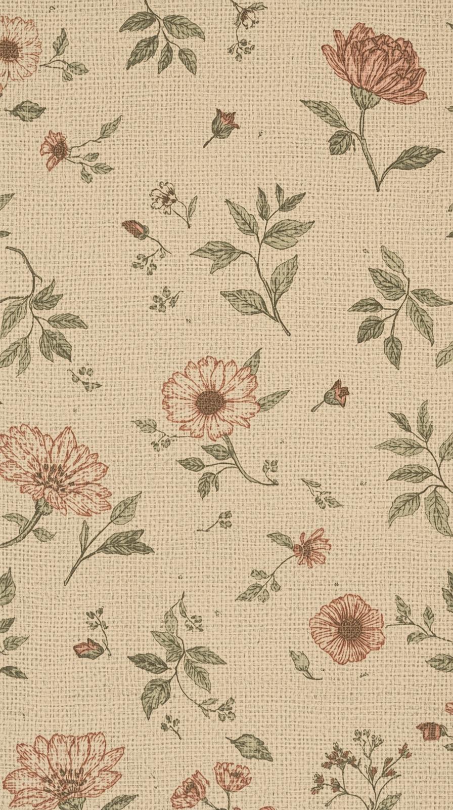 Feed Sack Floral Repeats