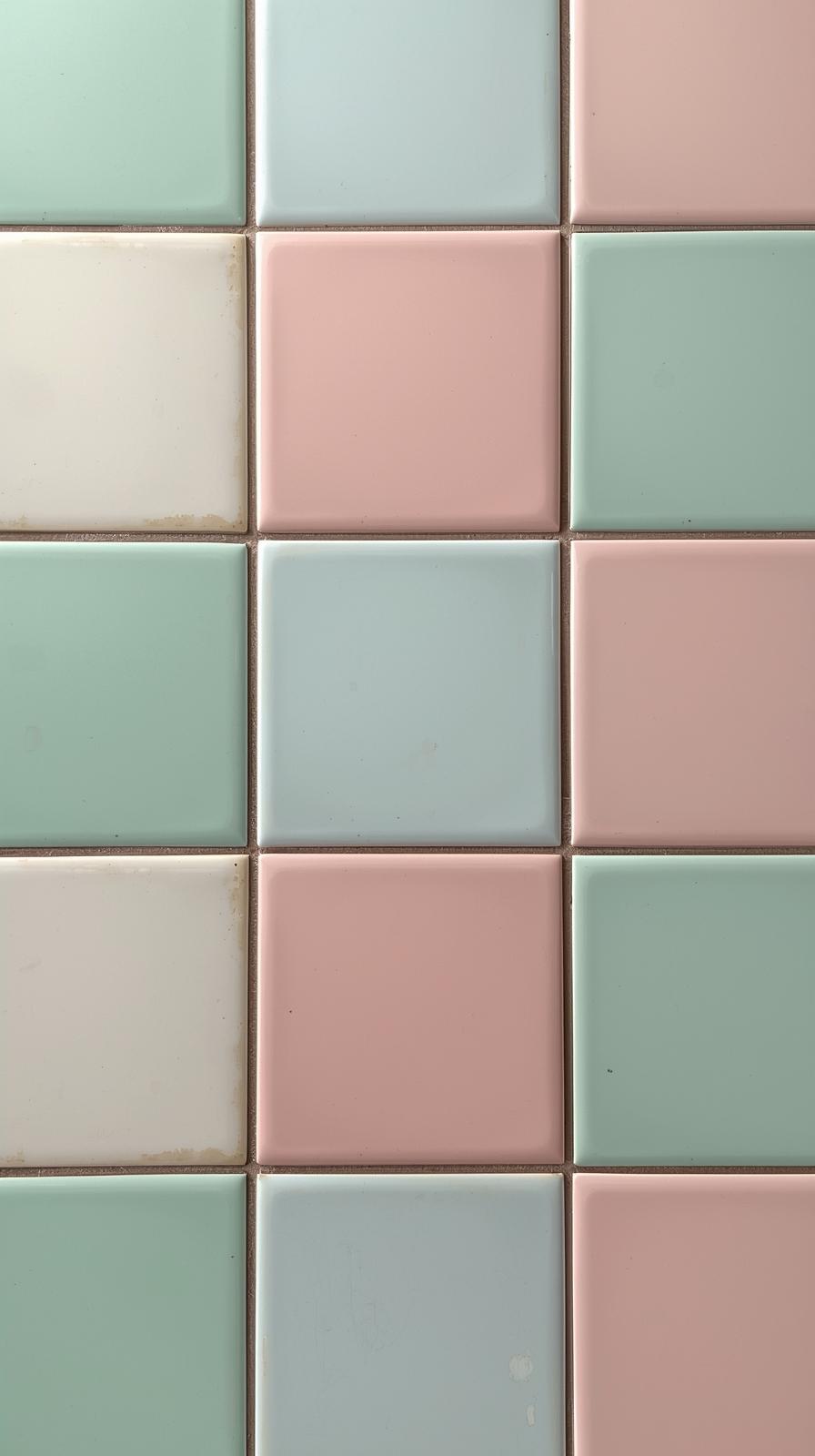 S Pastel Diner Tiles