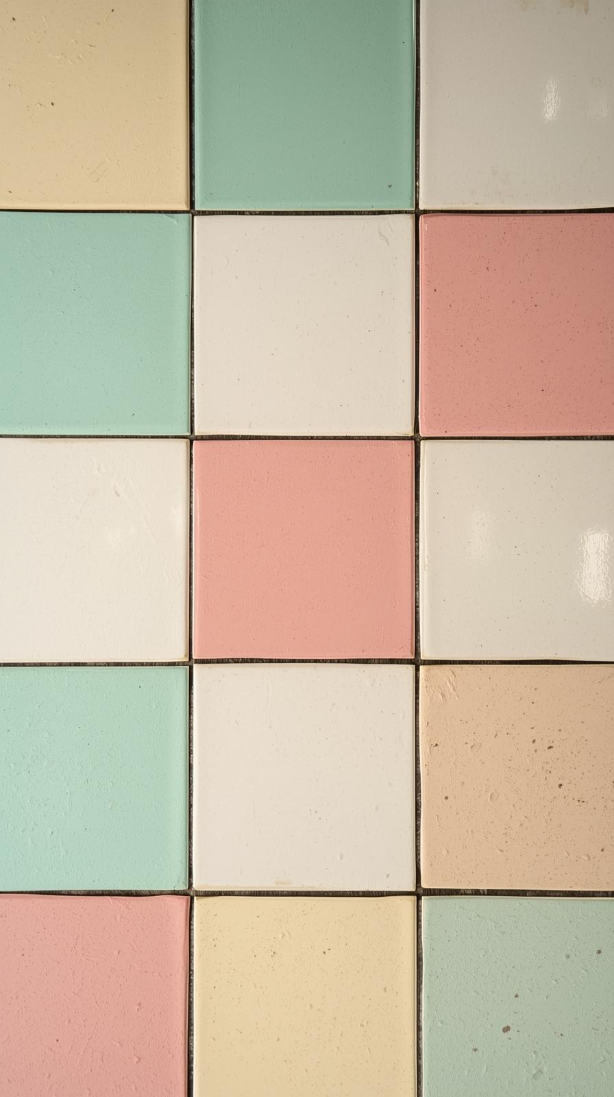 S Pastel Diner Tiles