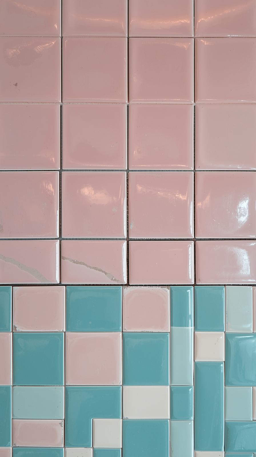 S Pastel Diner Tiles