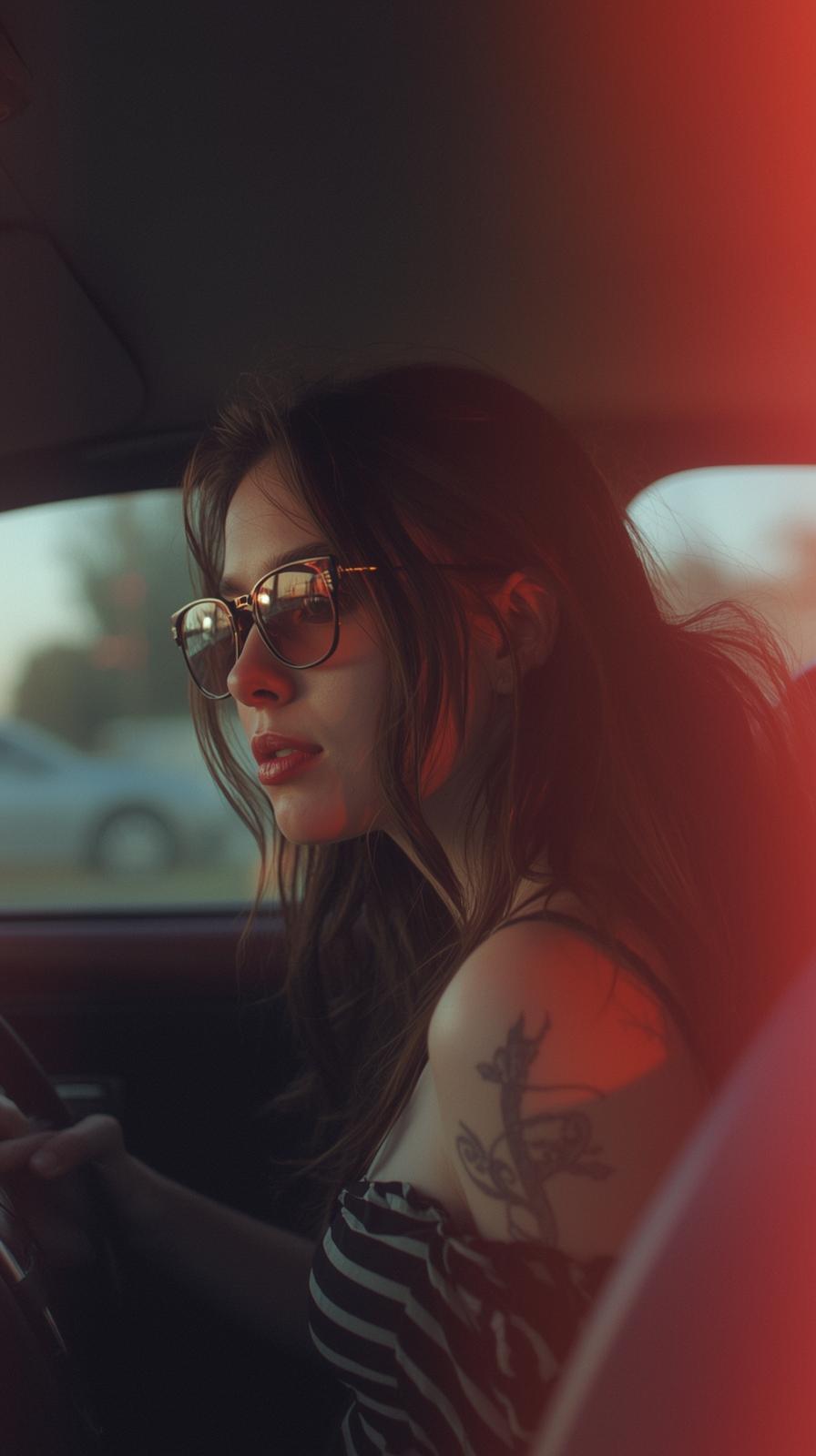 Film Grain With Light Leaks