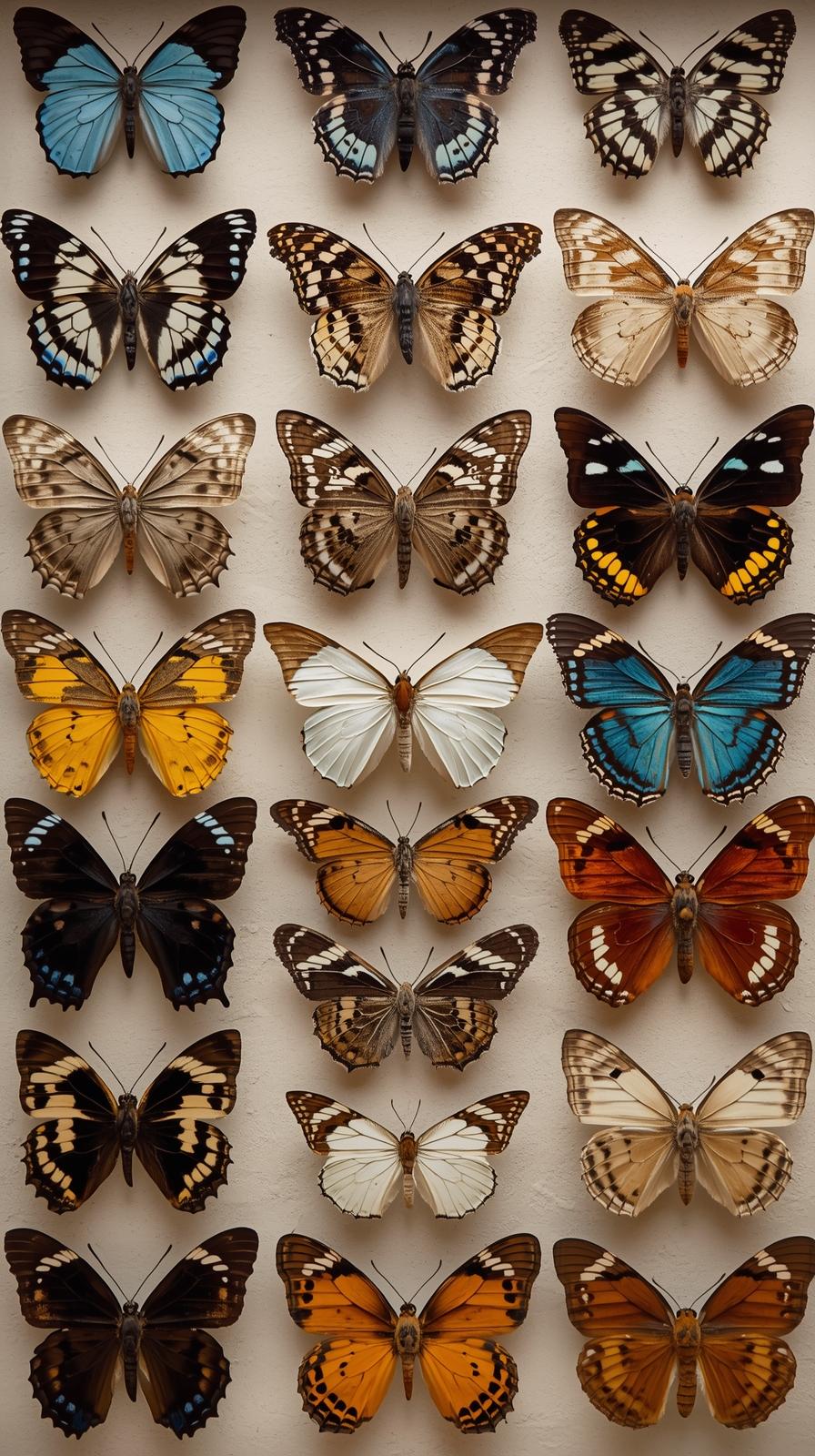 Lepidoptera Specimen Grid