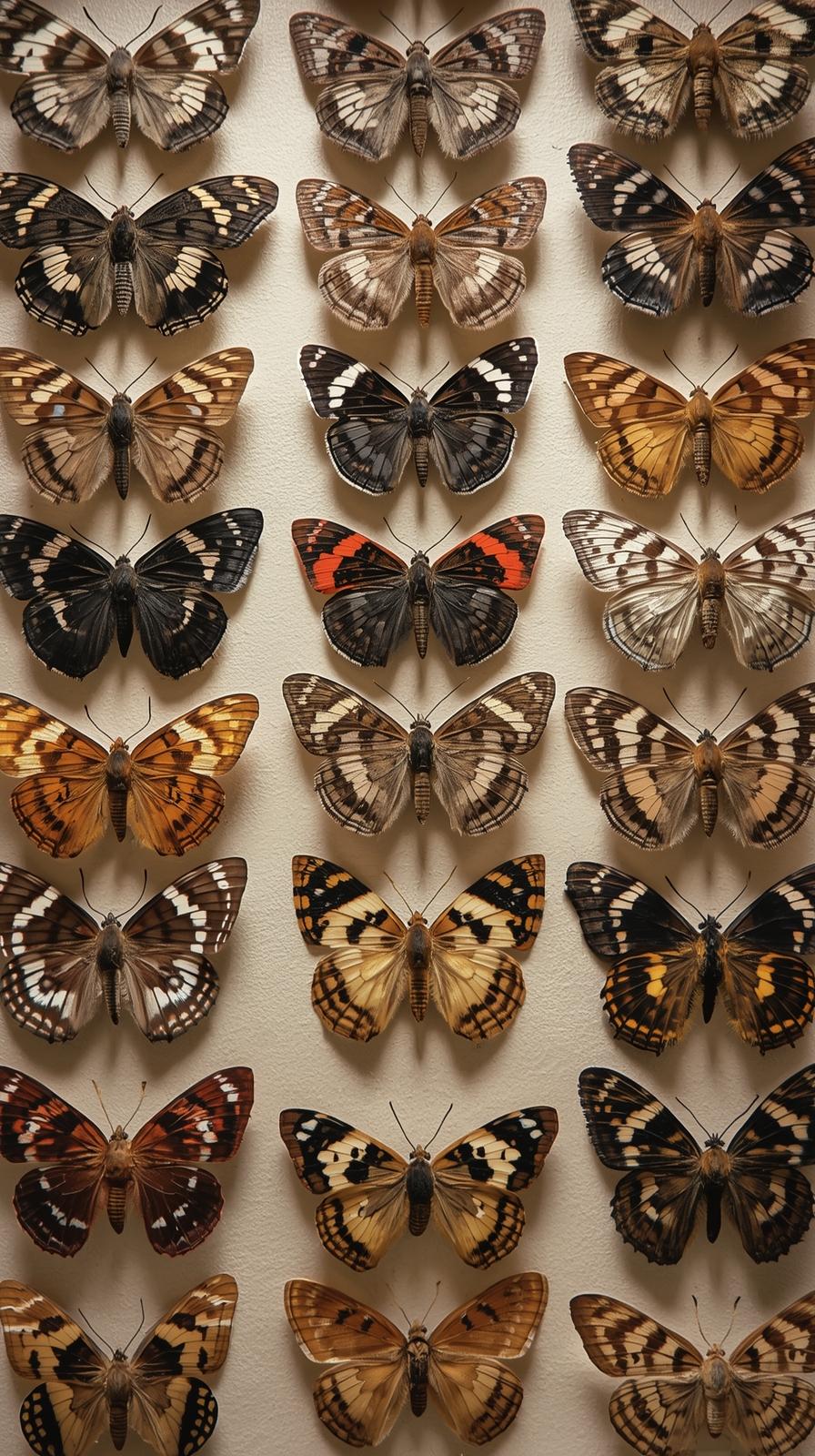 Lepidoptera Specimen Grid