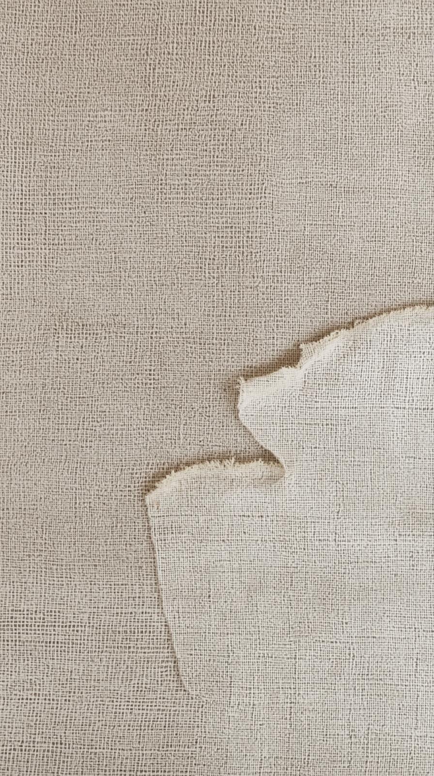 Linen Texture With Deckled Edges