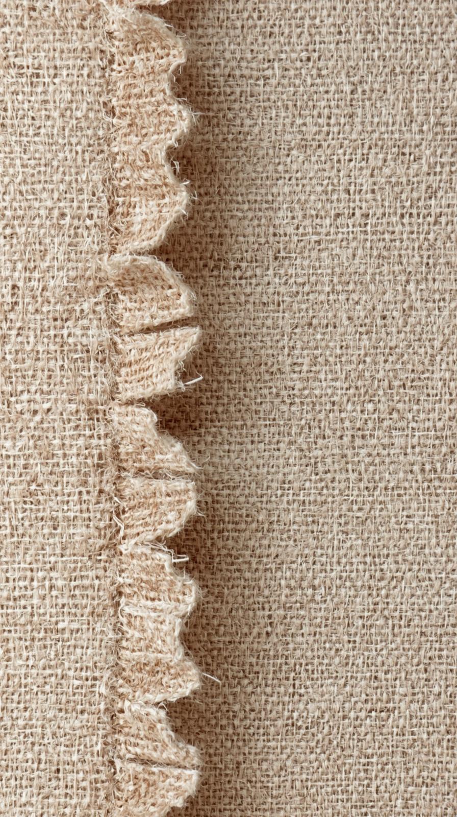 Linen Texture With Deckled Edges