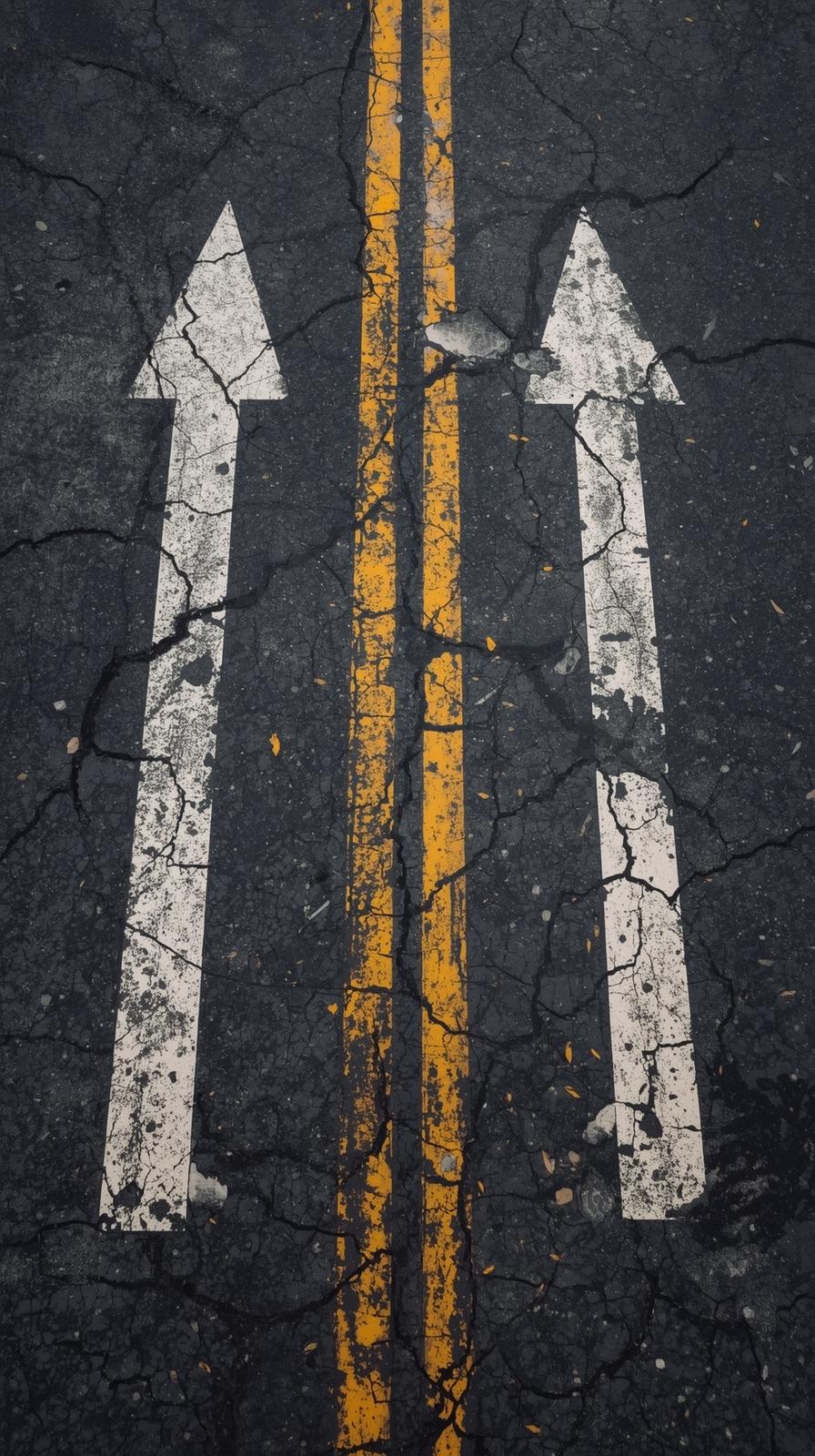 Gas Station Road Map Lines