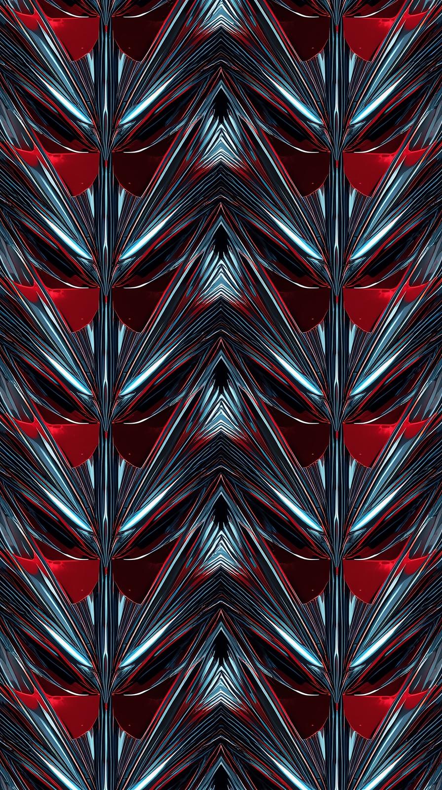 Classic Car Fins Pattern