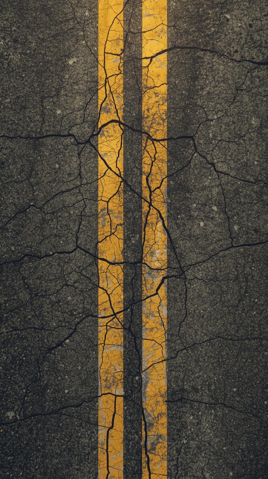 Gas Station Road Map Lines