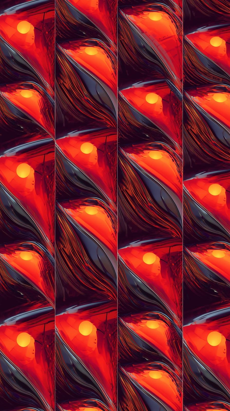 Classic Car Fins Pattern