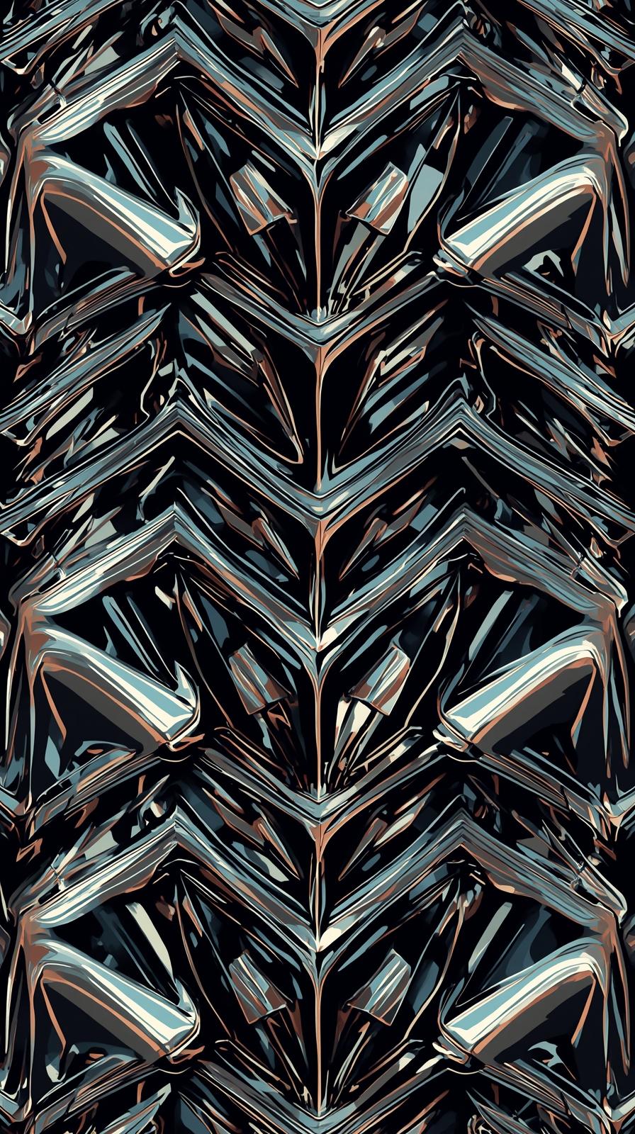 Classic Car Fins Pattern