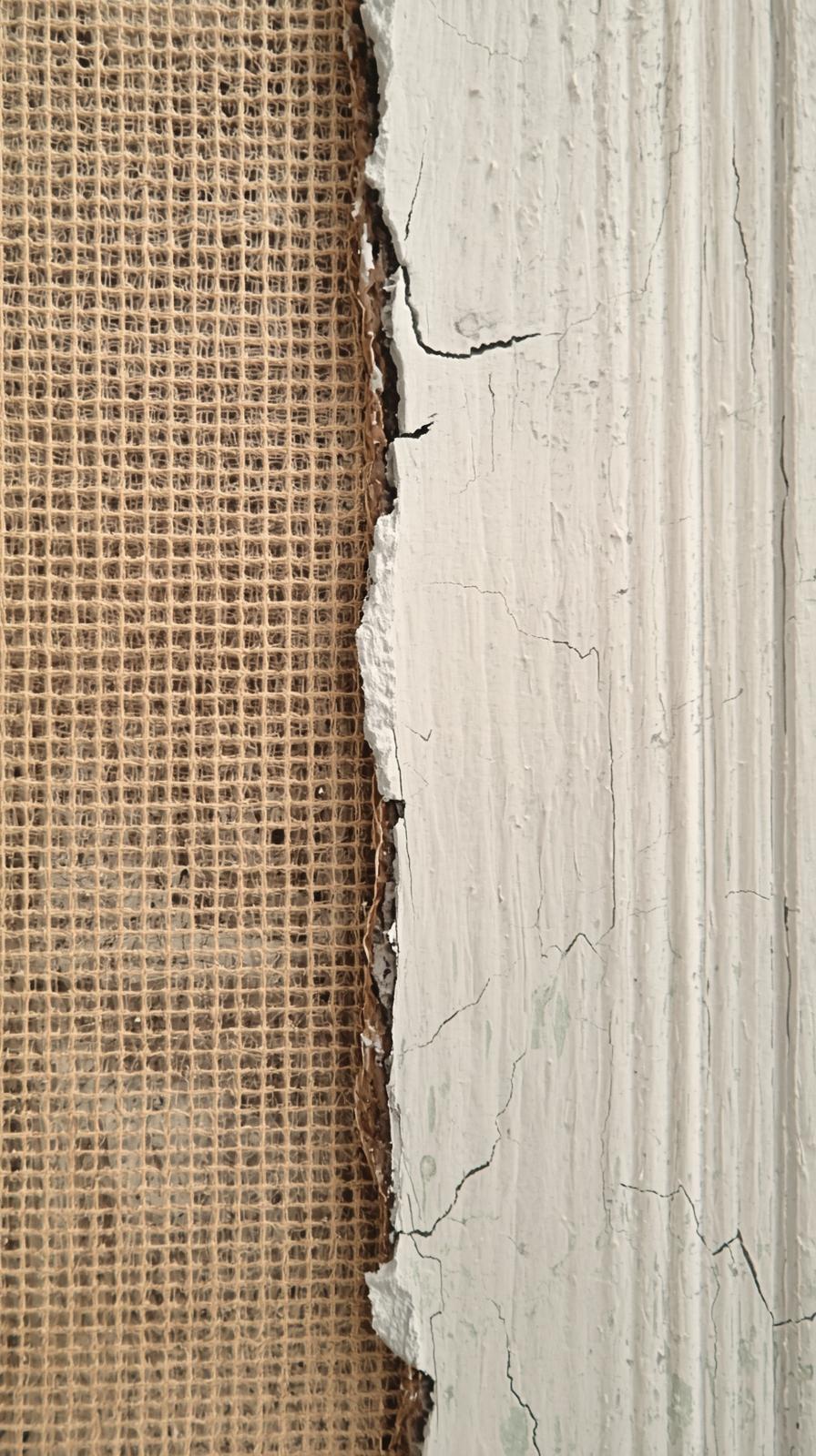 Linen TextureCrackled Paint Shabby Chic With Deckl