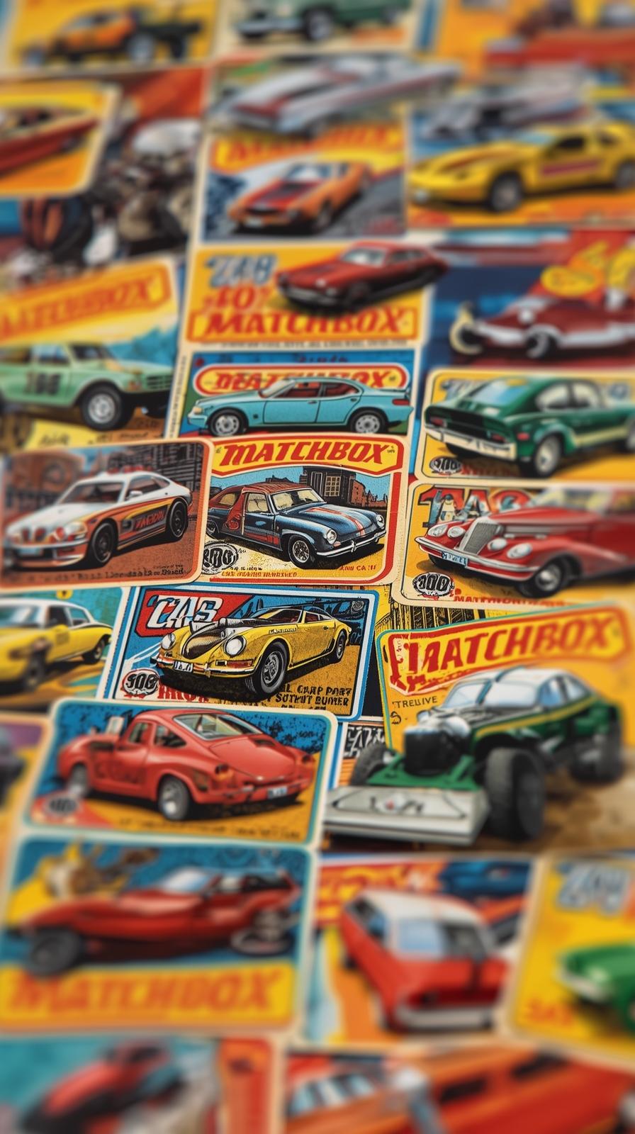 Matchbox Label Montage