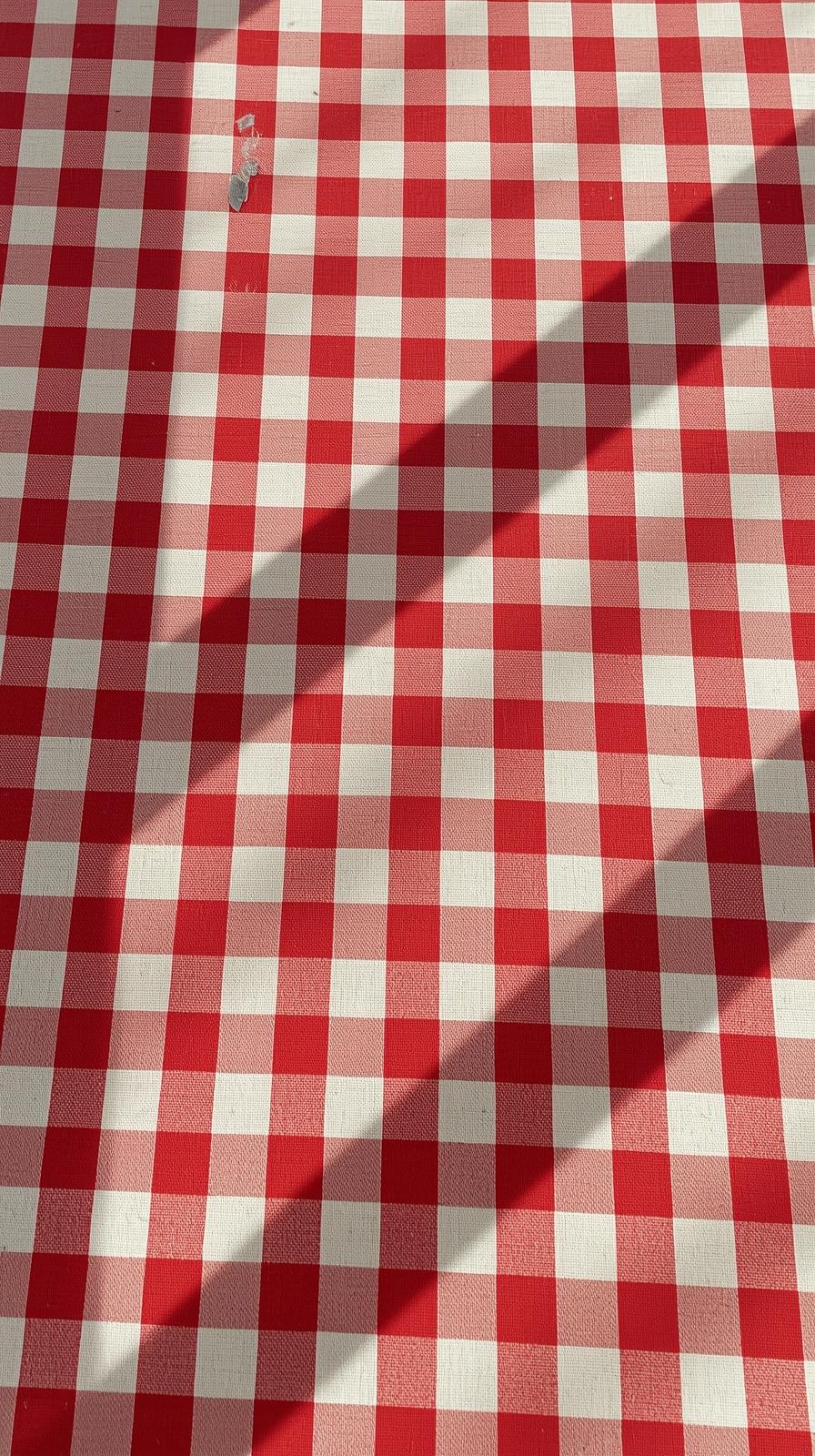 Gingham Kitchen Checks Faded